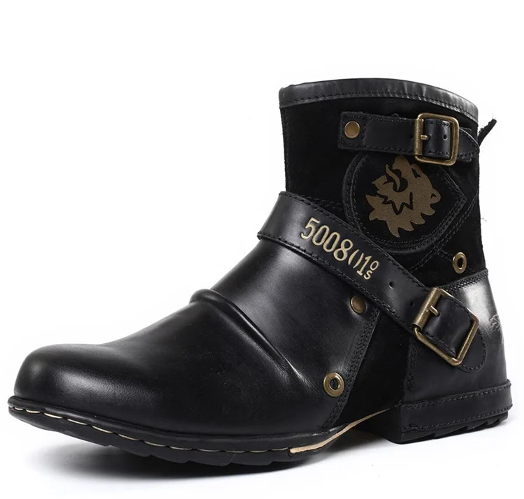 Norvielle Herrenstiefel Robust Leder