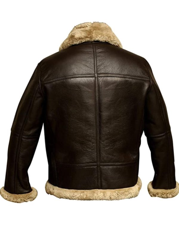 Lederjacke Warm Herren Ledermantel