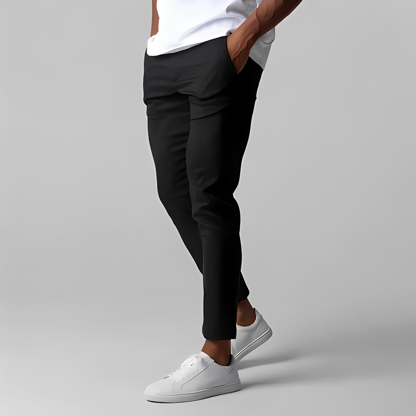 Dehnbare Herren Freizeithose Stretch
