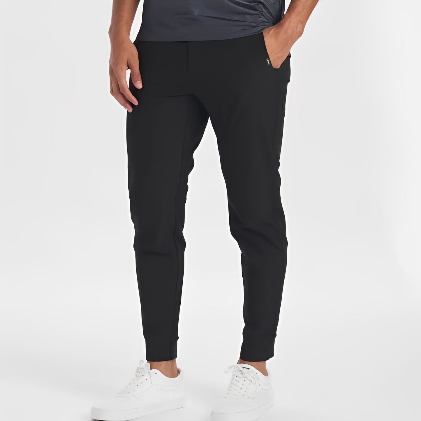 Herren Stretchhose Gerade Geschnitten Elastisch
