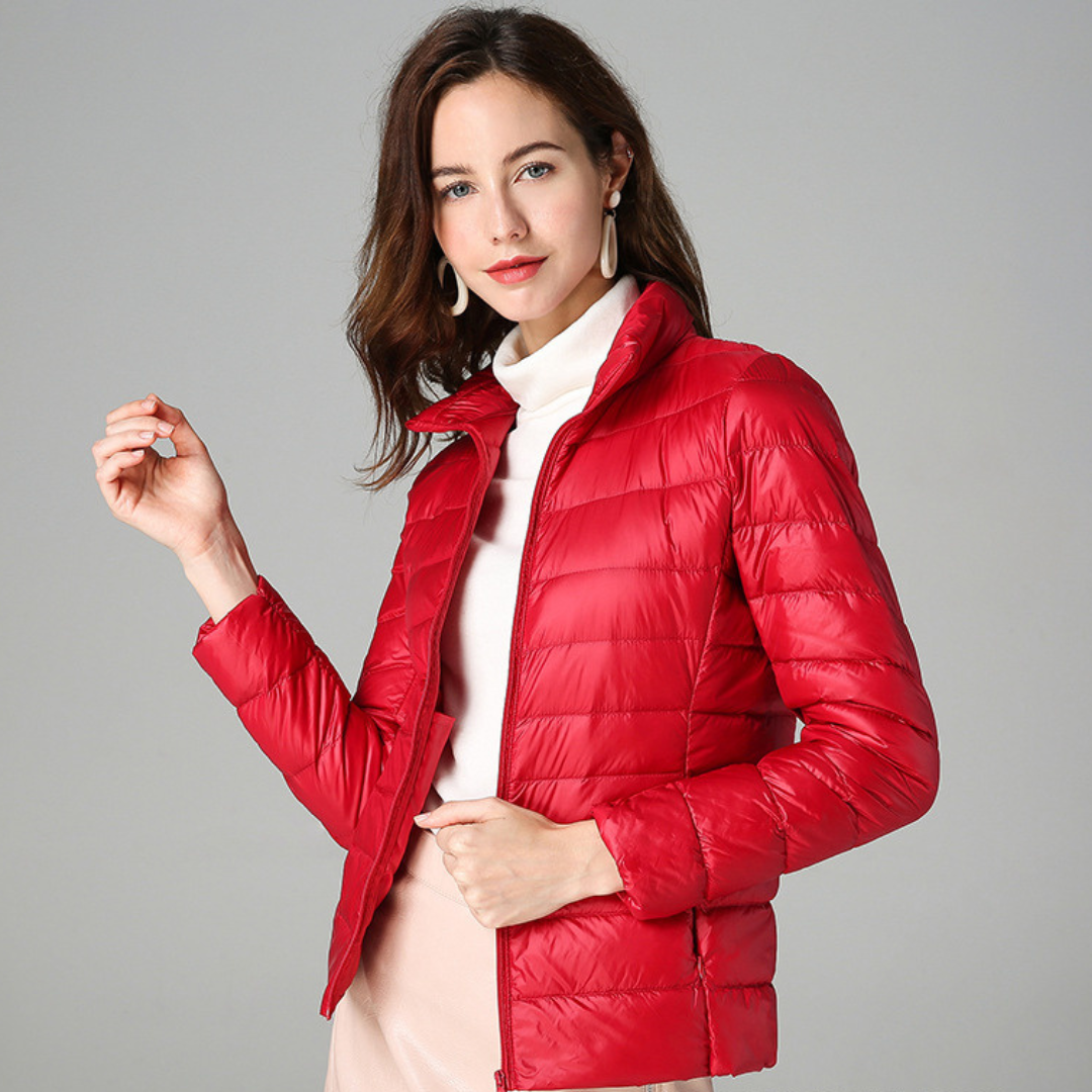 Norvielle Damen Ultraleichte Gefütterte Jacke
