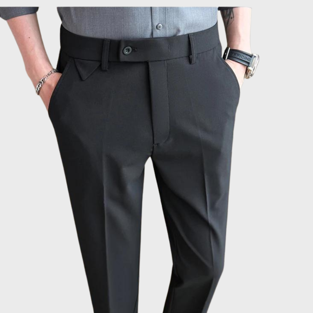 Herren Slim Fit Hosen Slimleg