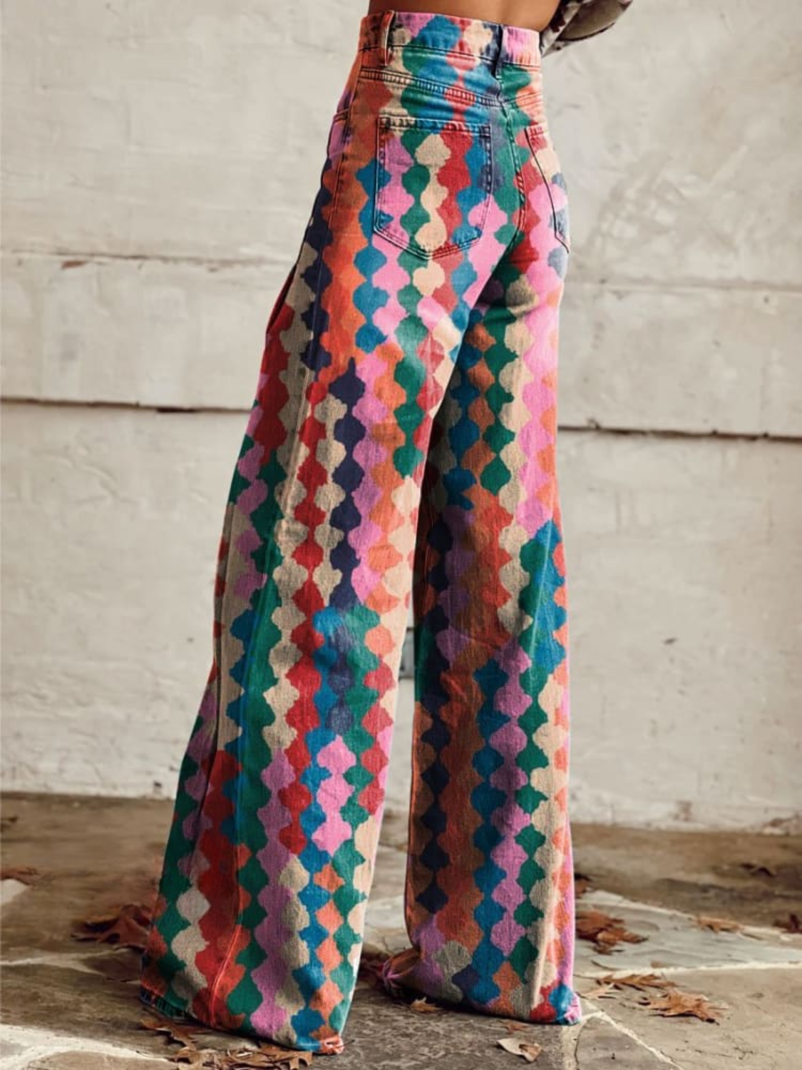 Damen Boho Frühlingshose