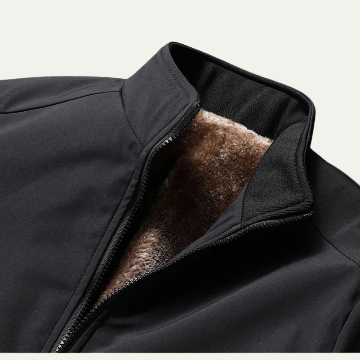 Herren Winterjacke Stehkragen Wärmend