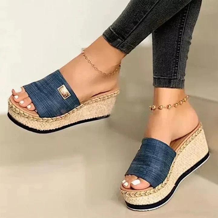 Damen Orthopädische Keilsandalen Sommer