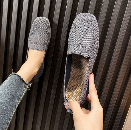 Damen Flachschuhe Runder Zehenpartie Sommer