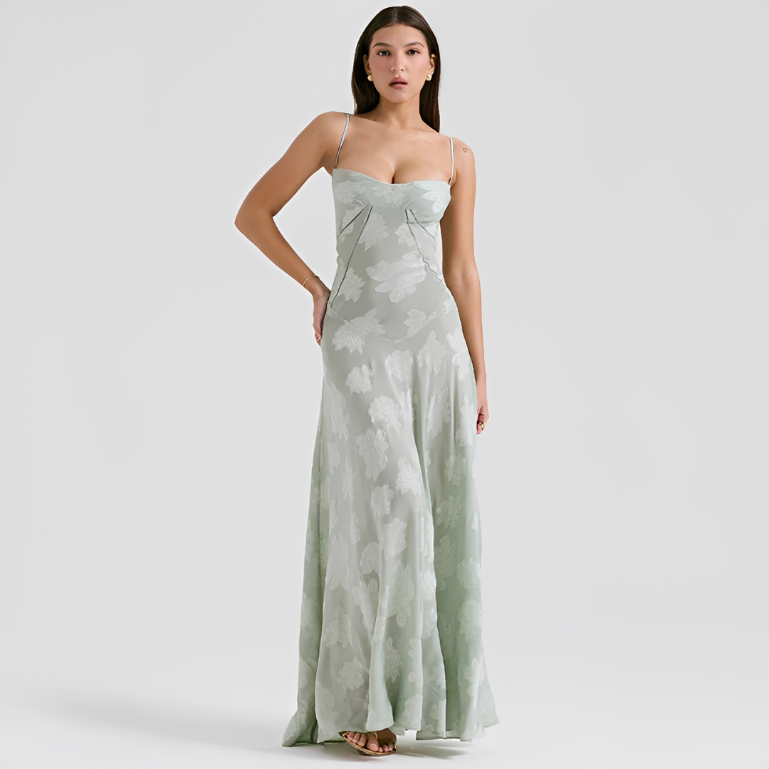Emellie Damen Sommerkleid Elegant