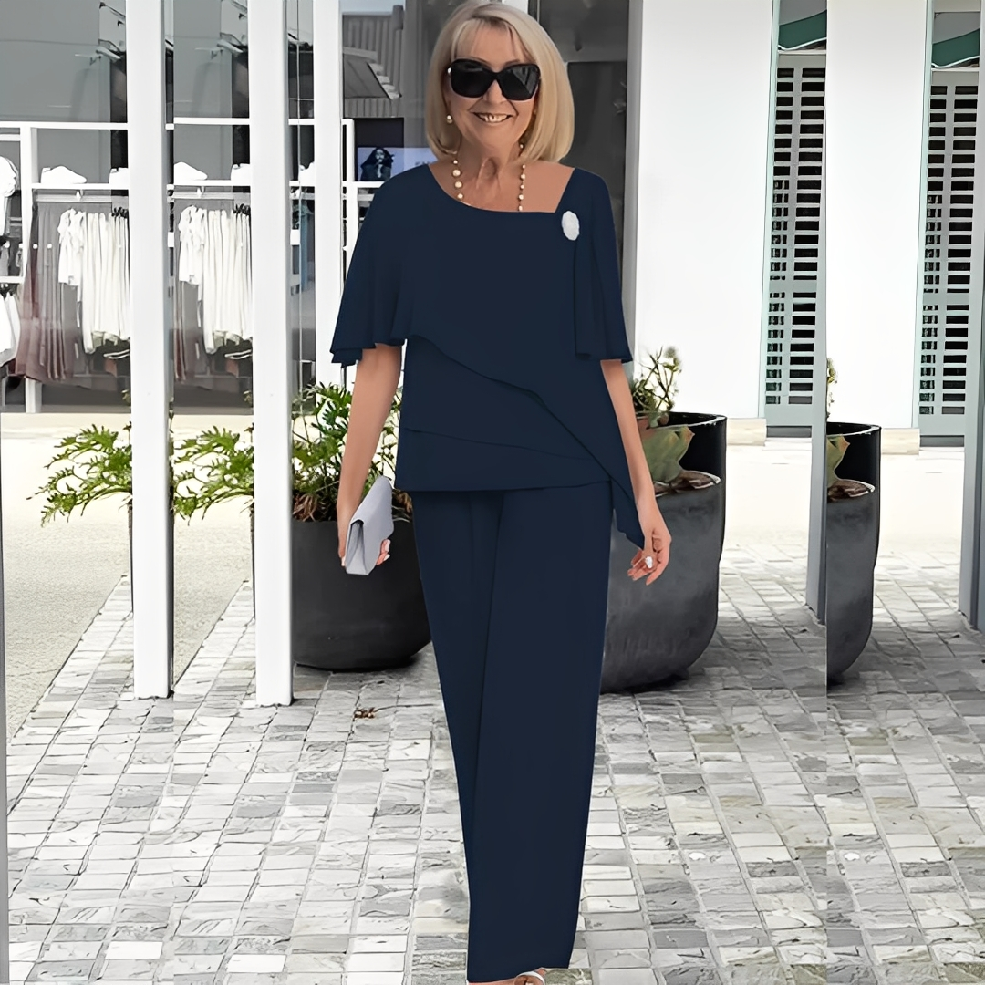 Damen Zweiteiliges Set Charmantes Outfit - Norvielle