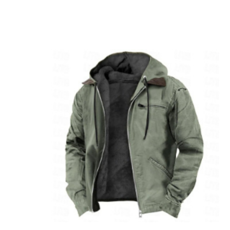 Herren Jacke Kapuzenform Übergangszeit