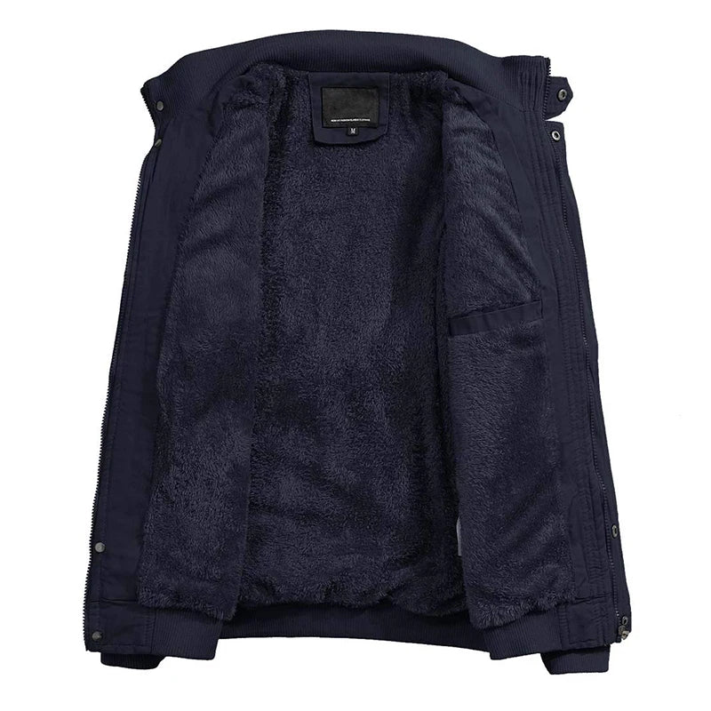 Militärjacke Herren Tough Norvielle Olivgrün