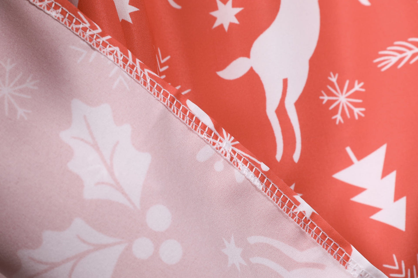 Damen A-Linien Kleid Weihnachtsmotiv Norvielle