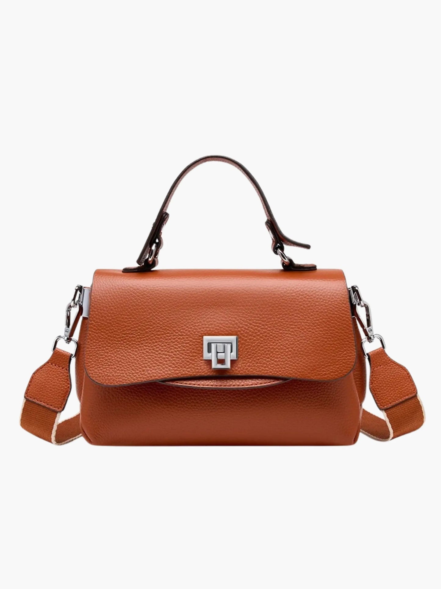 Damen Schultertasche Strukturiert Verstellbares Band