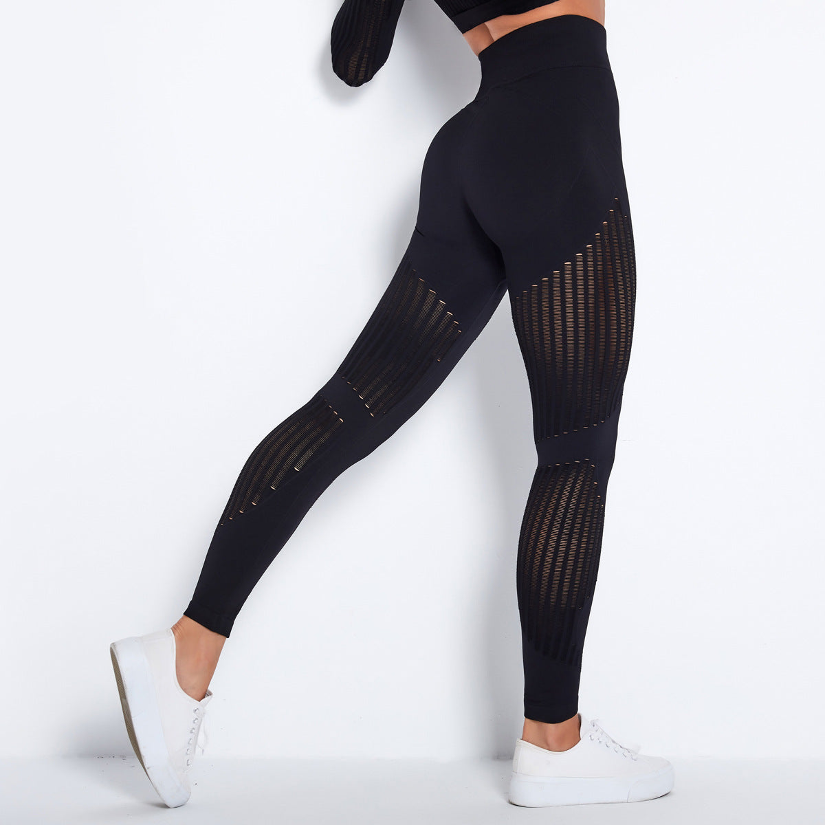 Damen Hochtaillierte Leggings Komfort