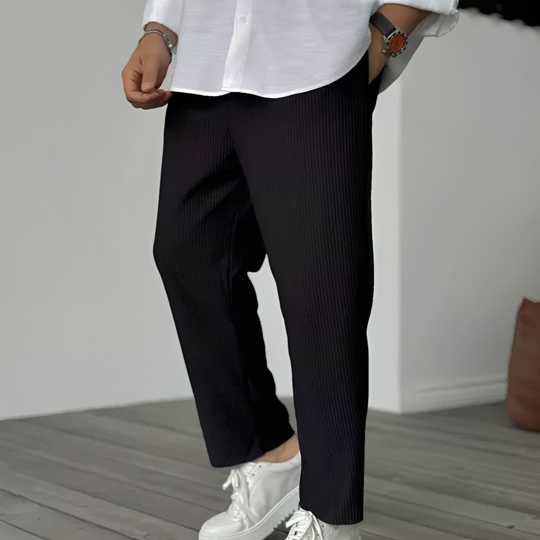 Herren Sommerhose Komfort Leicht Beige