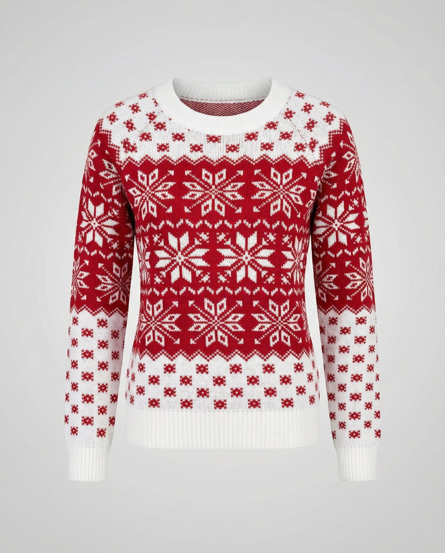 Damen Weihnachtsstrickpullover