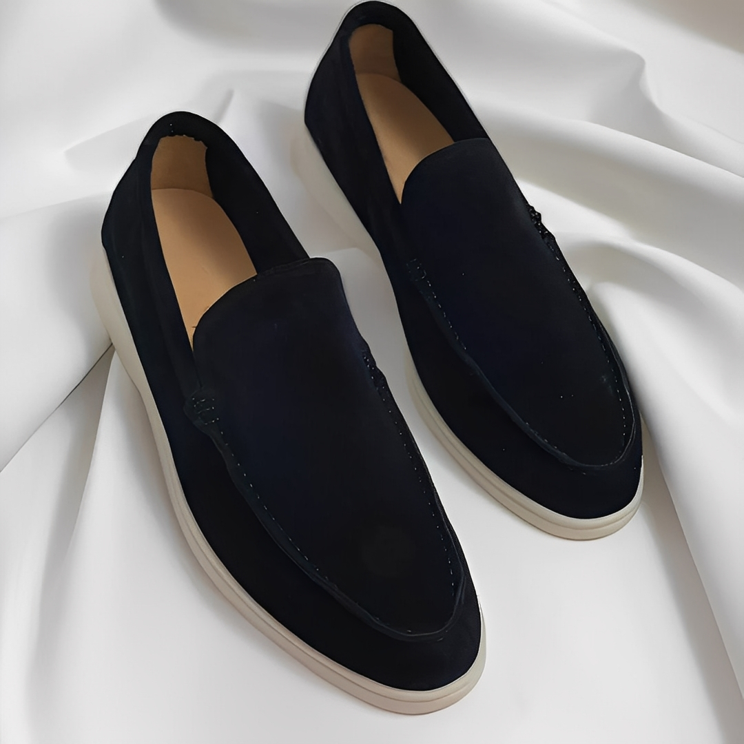 Elegante Herren Sommermokassins Leder