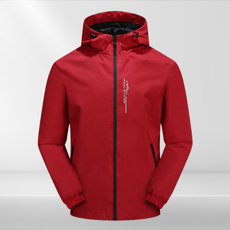 Norvielle Herren Outdoorjacke Wasserdicht Winddicht Kapuze