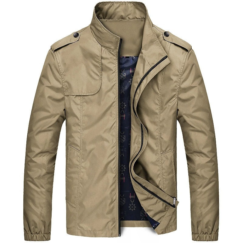 Norvielle Herren Cargo-Jacke Modisch Nylon