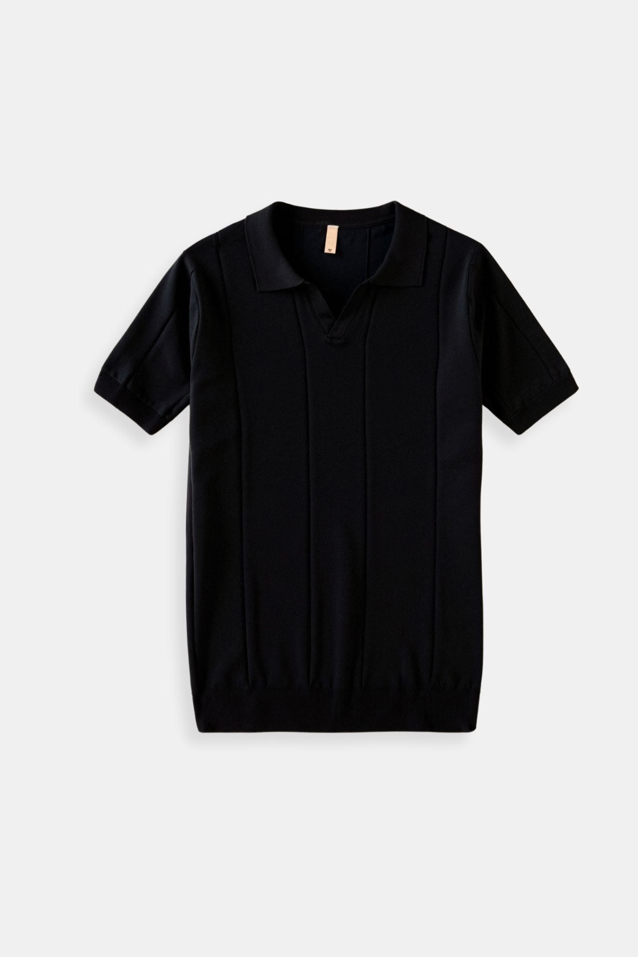 Herren Strickpolo Mintgrün