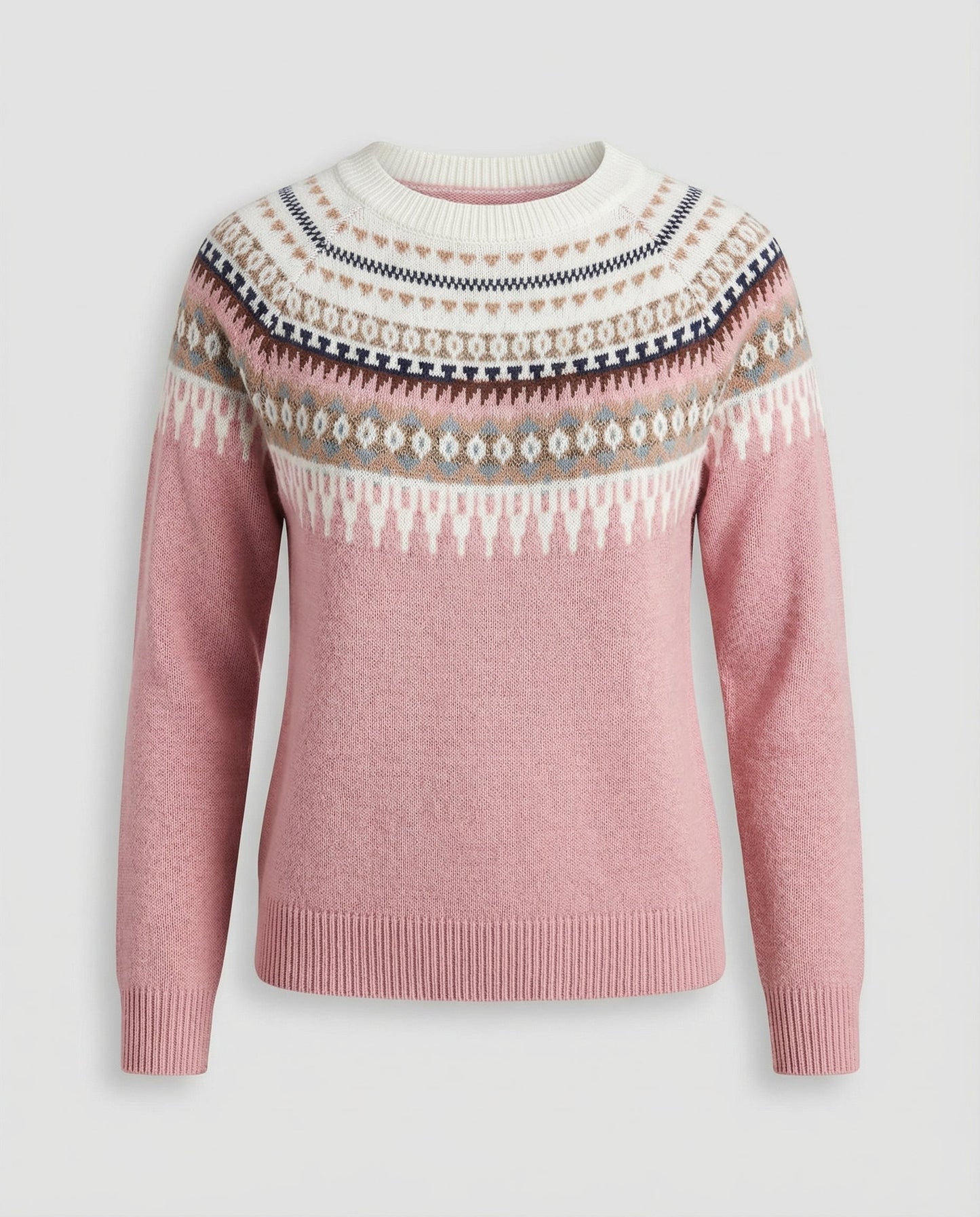 Damen Strickpullover Warm Boho-Stil