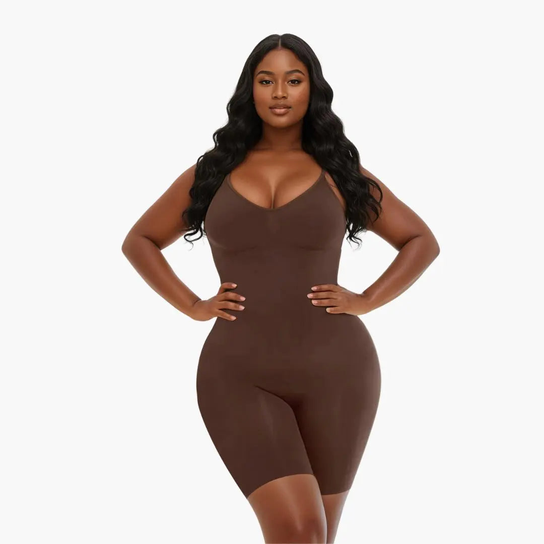 Damen Einteiliger Body Geschlossen