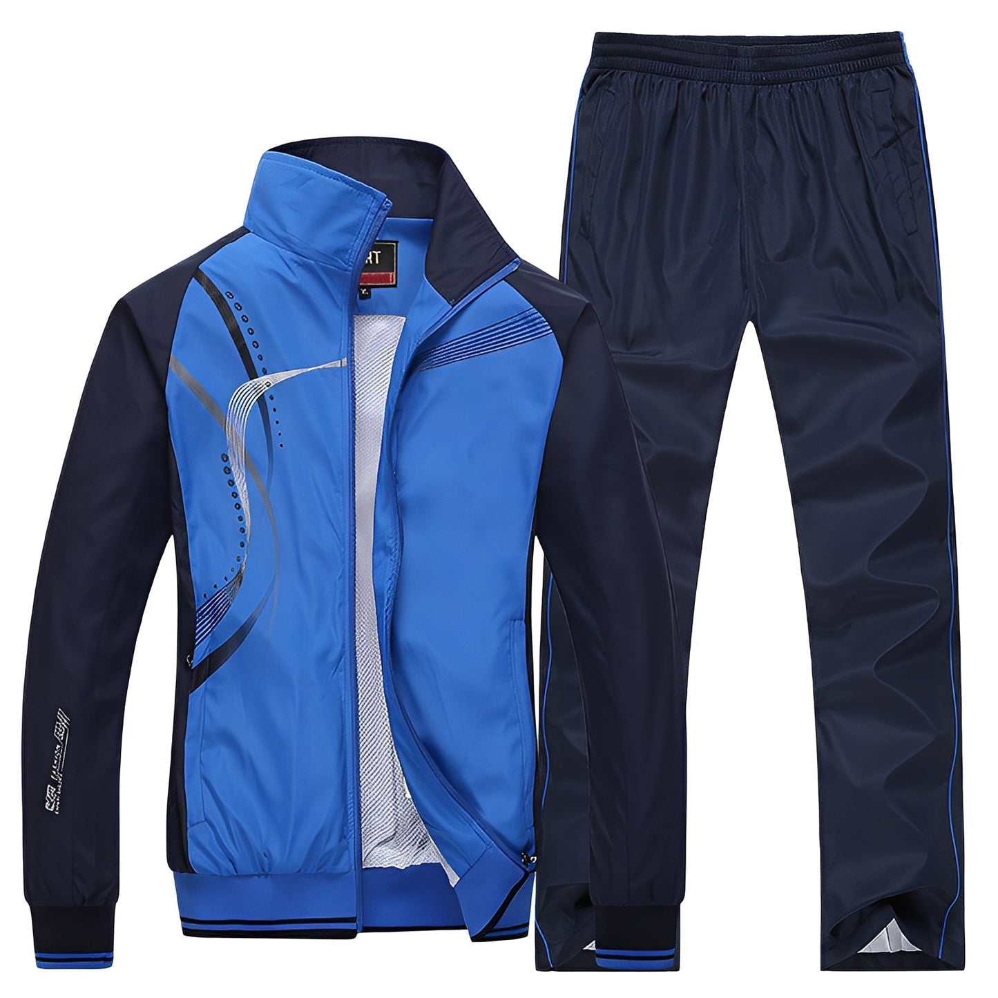 Männer Sportjacke Hose Set