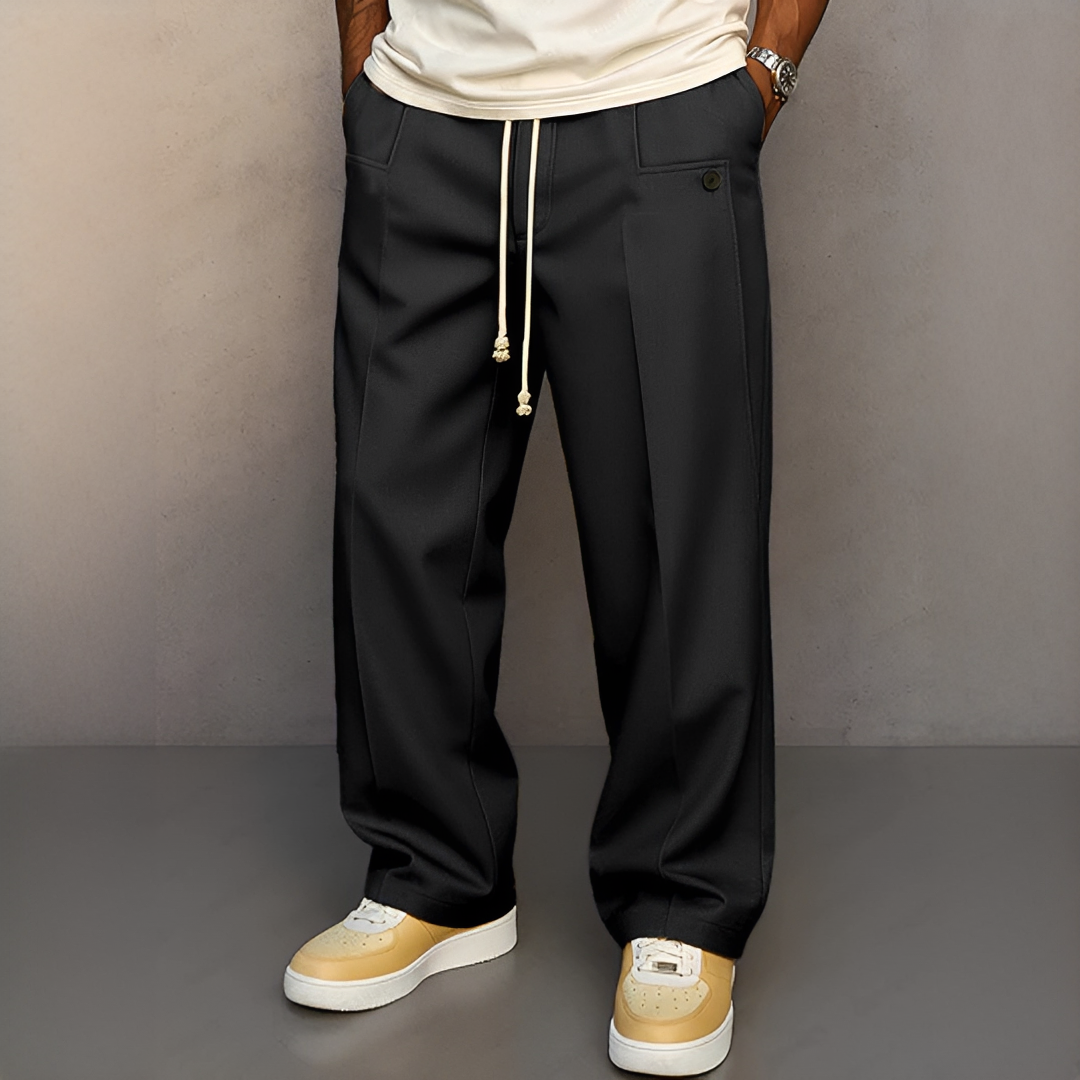 Herrenhose mit Zugband Stilvolle Hose