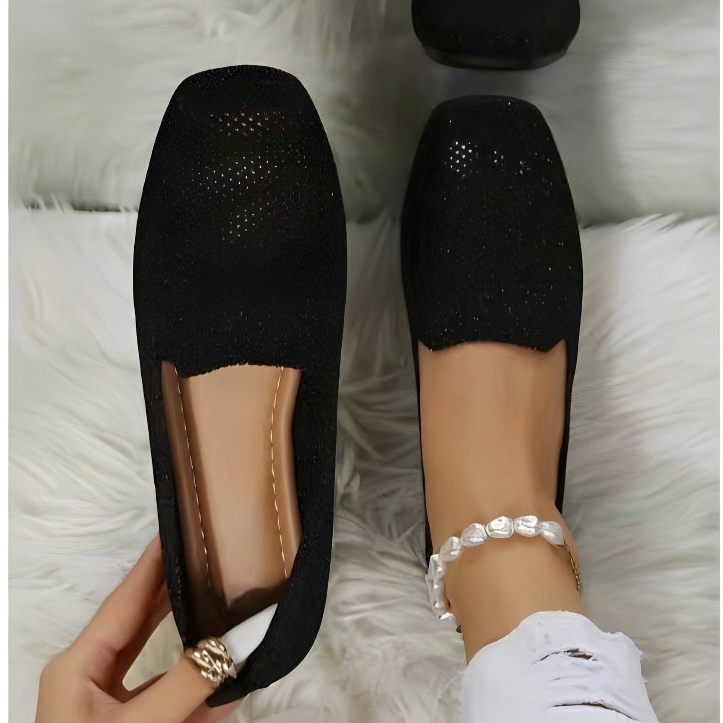 Damen Freizeitschuhe Rutschfeste Sohle