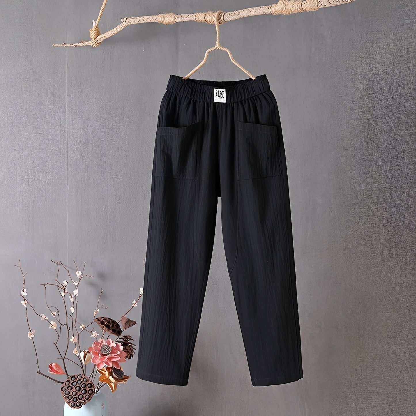 Maisy Damen Freizeithose Bequem