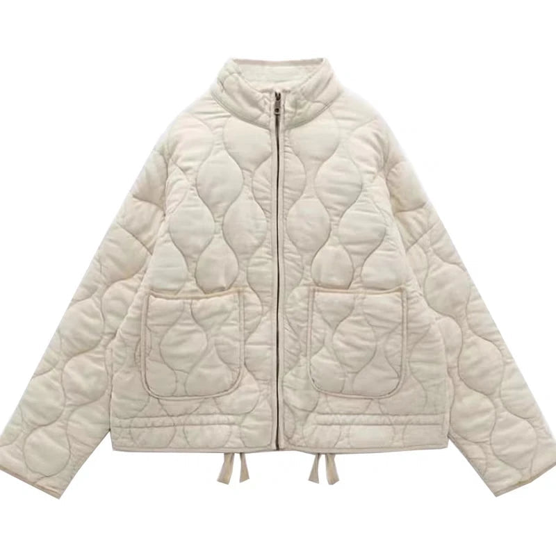Norvielle Damen Winterjacke Elegant für Kalte Tage