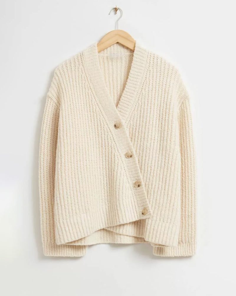 Norvielle Damen Asymmetrischer Pullover Bequem