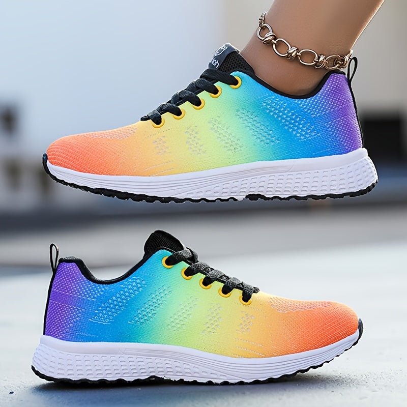 Damen Sneaker Atmungsaktive Leicht Bequem