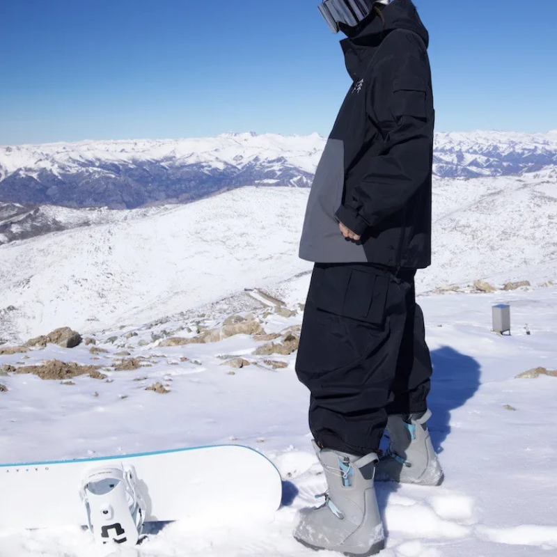 Norvielle Damen Baggy Ski- und Snowboardhose Warm
