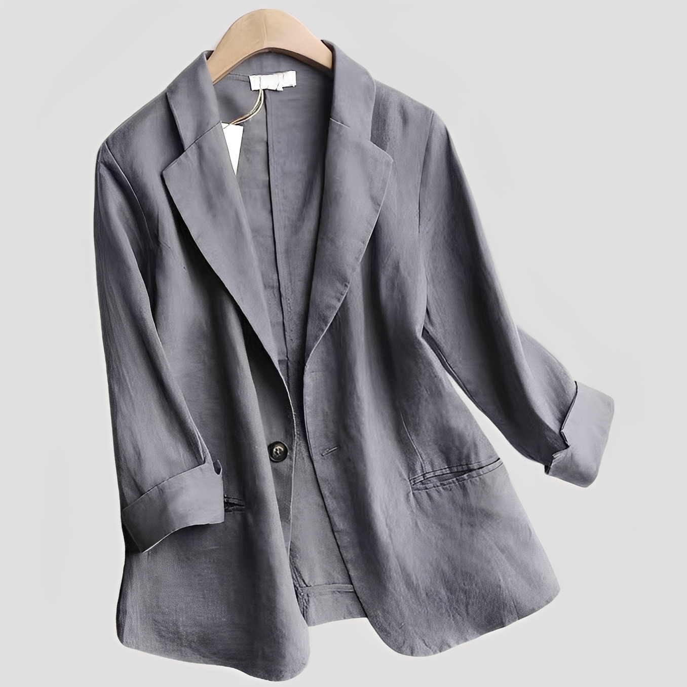 Damen Blazer Dreiviertelärmel Bequem