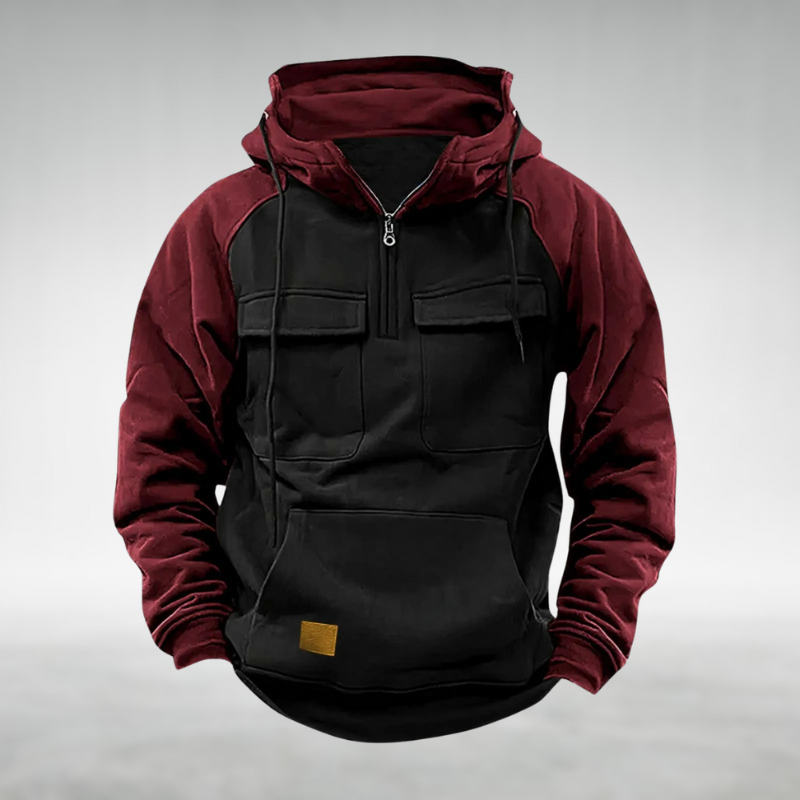Herren Multifunktions-Hoodie Winter