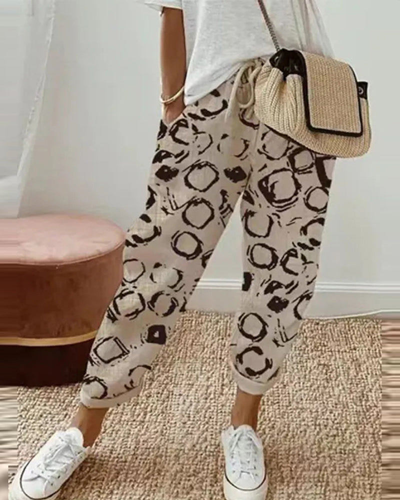 Damen Freizeithose Baumwolle