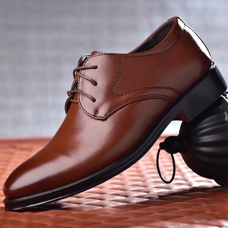 Herren Schnürschuhe Geschlossen Leder