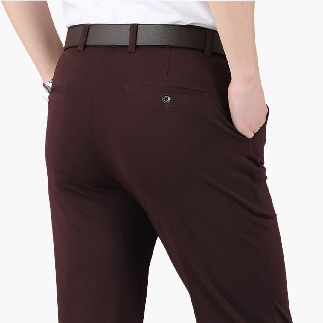 Herren Stretchhose Sommer Baumwolle Bequem
