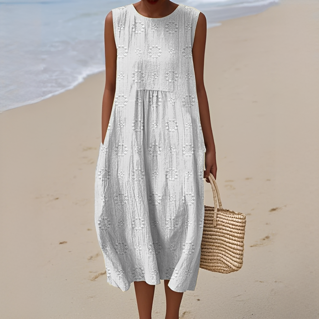 Carley Damen Sommerkleid Leicht Modisch