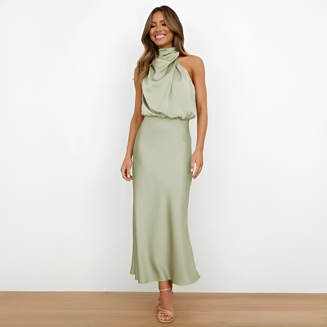 Damen Sommerkleid Trendy Leicht Chiffon