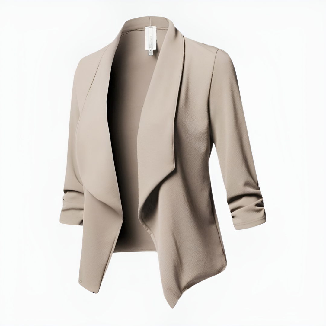 Damen Blazer Lang Formal