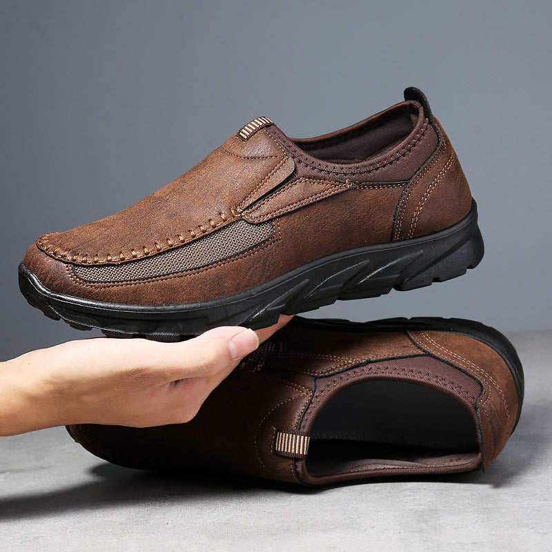 Herren Slipper Modern Leder
