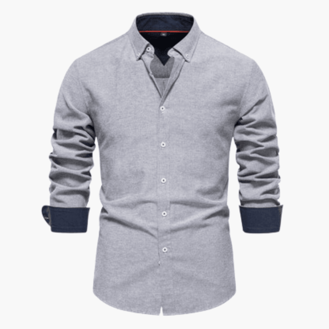 Herren Langarmhemd Bequem