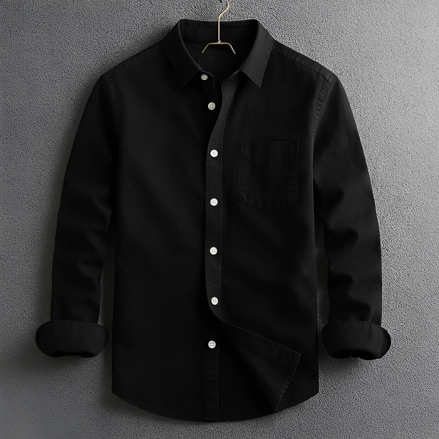 Alan Herren Freizeitshirt Baumwolle Weiß