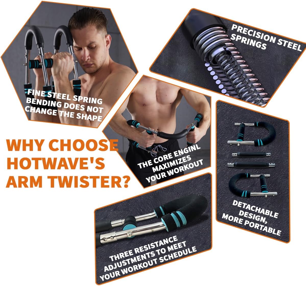 TwisterFlex Power Twister Widerstand Oberkörper Trainer
