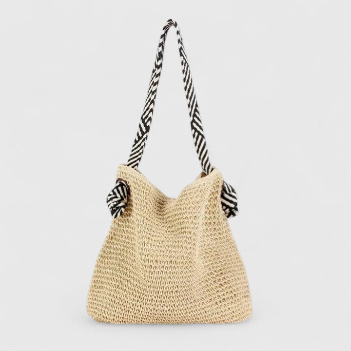 Damen Schultertasche Boho Stil Leder