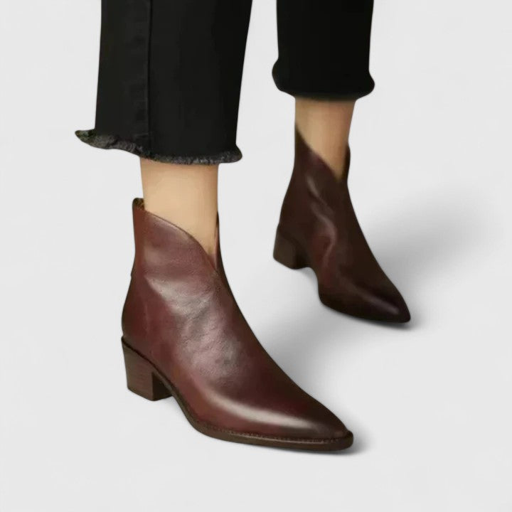 Nicole Damen Stiefeletten Blockabsatz