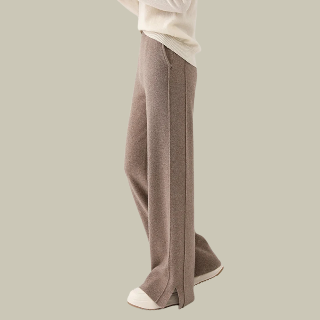 Damen Relaxed Fit Strickhose