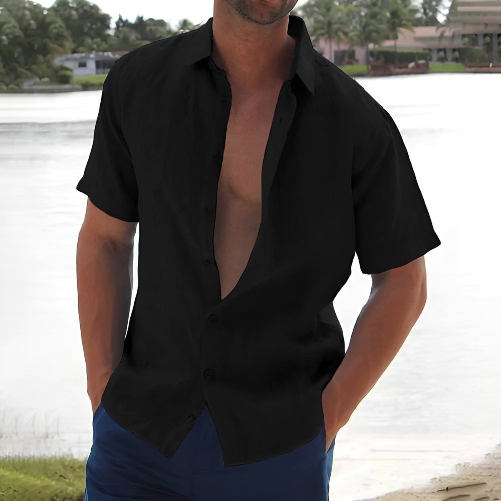 Russell Herren Kurzarmhemd Bequem