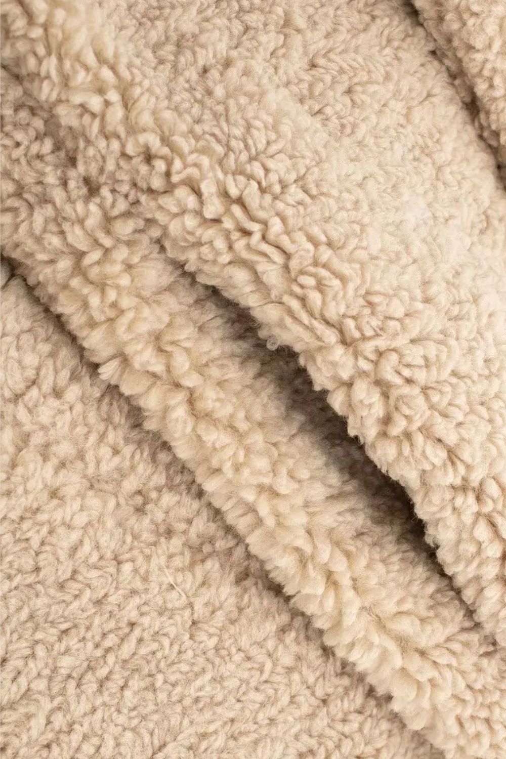 Damen Wintermantel Faux-Fur Lang Double-Breasted